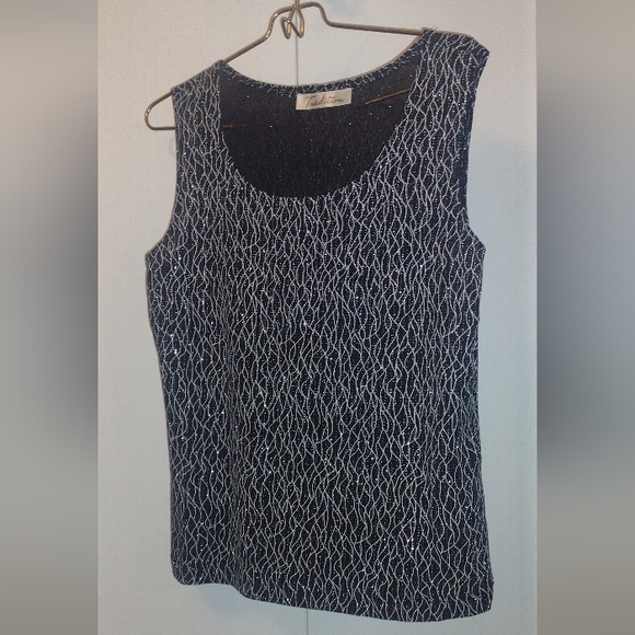 Vintage Tradition evening metallic 2 PC set. size 12 - Picture 8 of 8